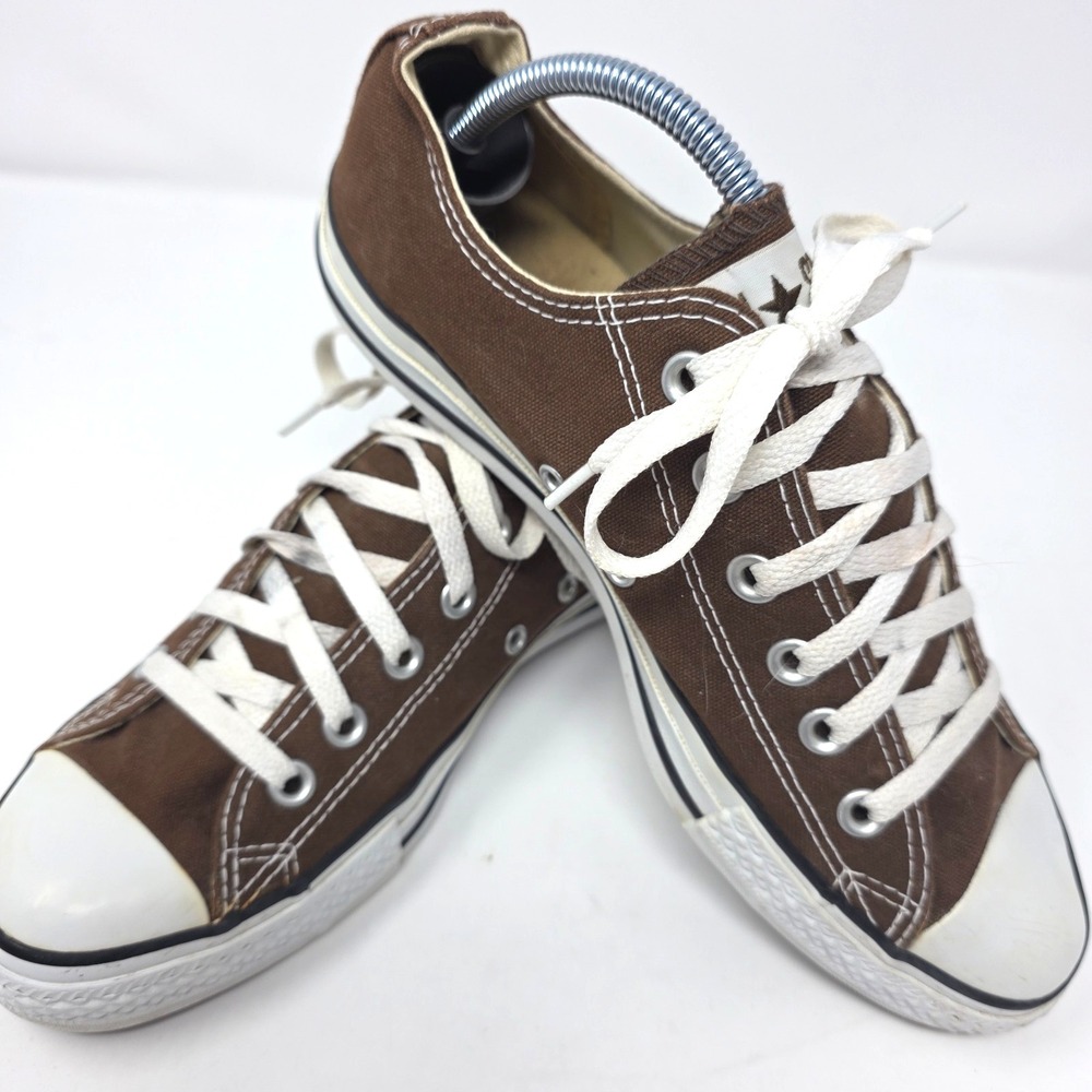Converse Chuck Taylor All Star Sneaker Shoes Unisex M7 W9 Brown Low Top Lace Up